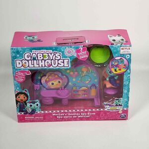 Gabby's Dollhouse 'MerCat's' Seaside Spa Play Set with MerCat Figure NEW 2023!